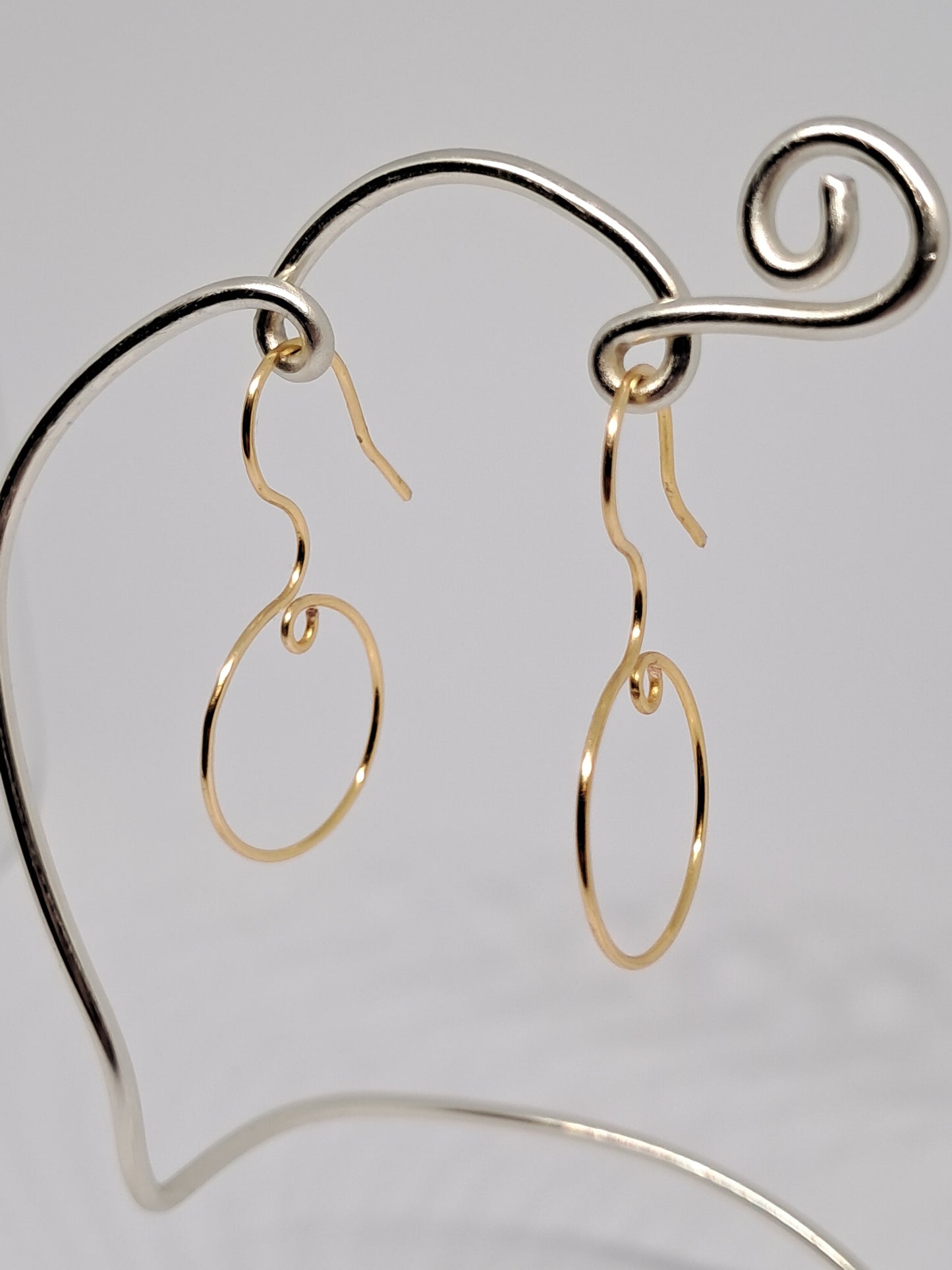 Wechsel-Hoops in der Farbe Gold